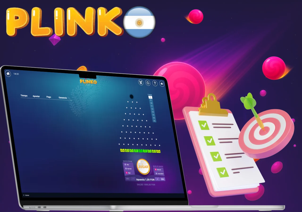 Lista de verificación para jugar Plinko con éxito en casinos online de Argentina
