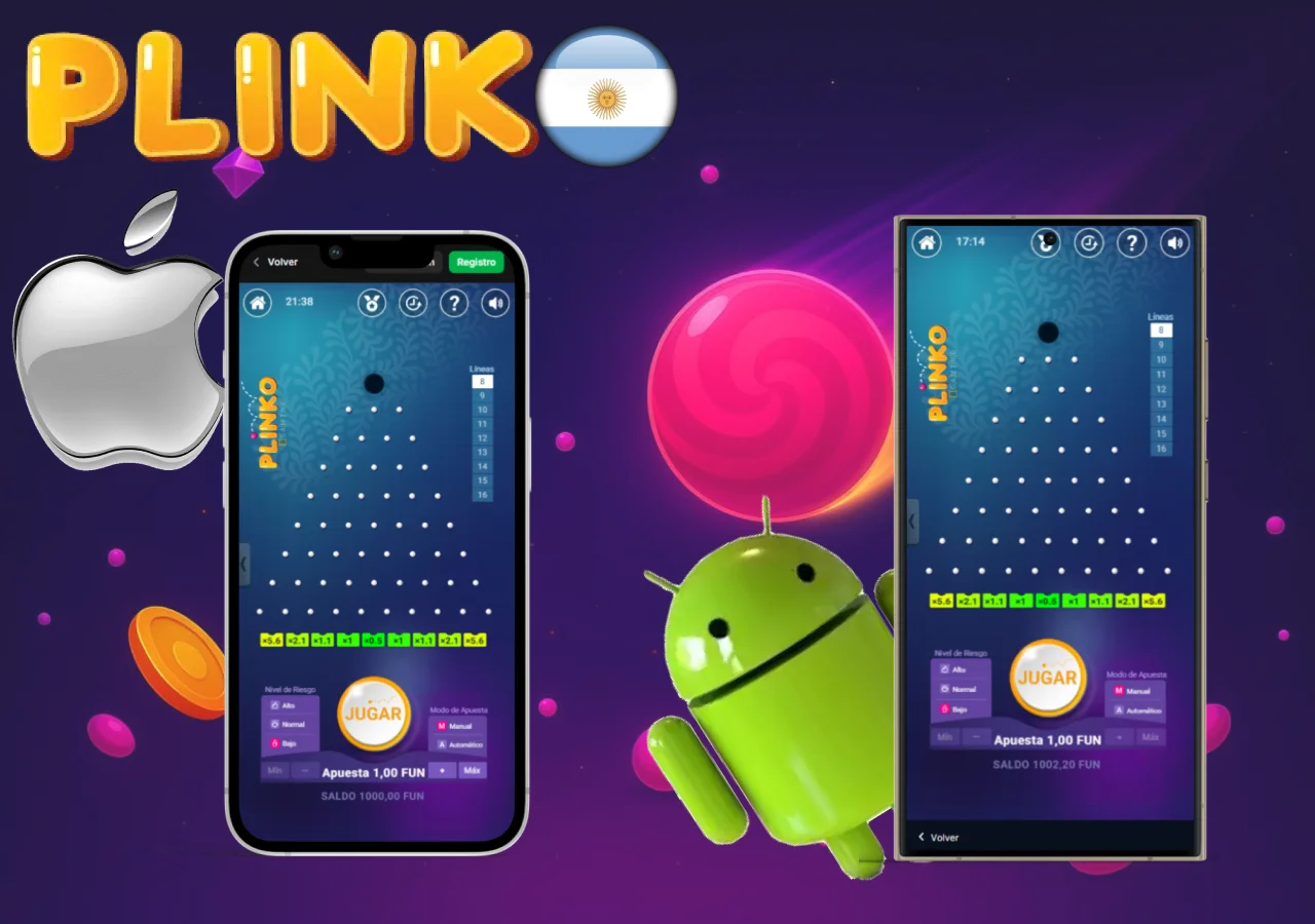 Juega desde tu dispositivo Android o Apple en Argentina fácilmente